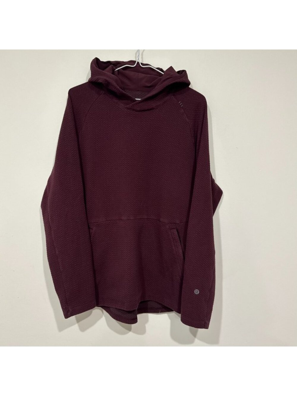 Lululemon At Ease Hoodie Dark Maroon Burgundy Size M